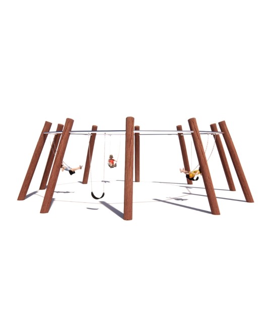 Rustik 5 Way Swing - Large