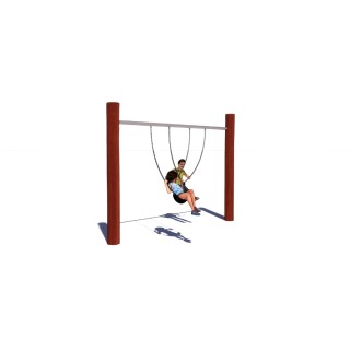Rustik Single Bay Swing