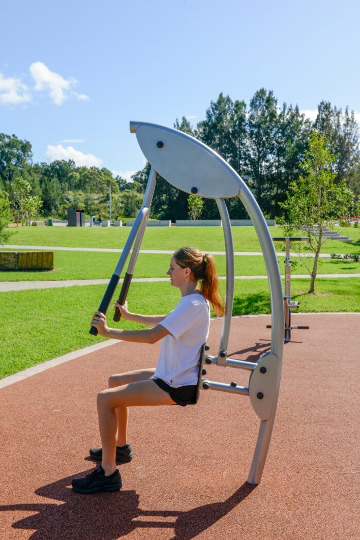 Norwell Chest Press Exercise outdoor fitness