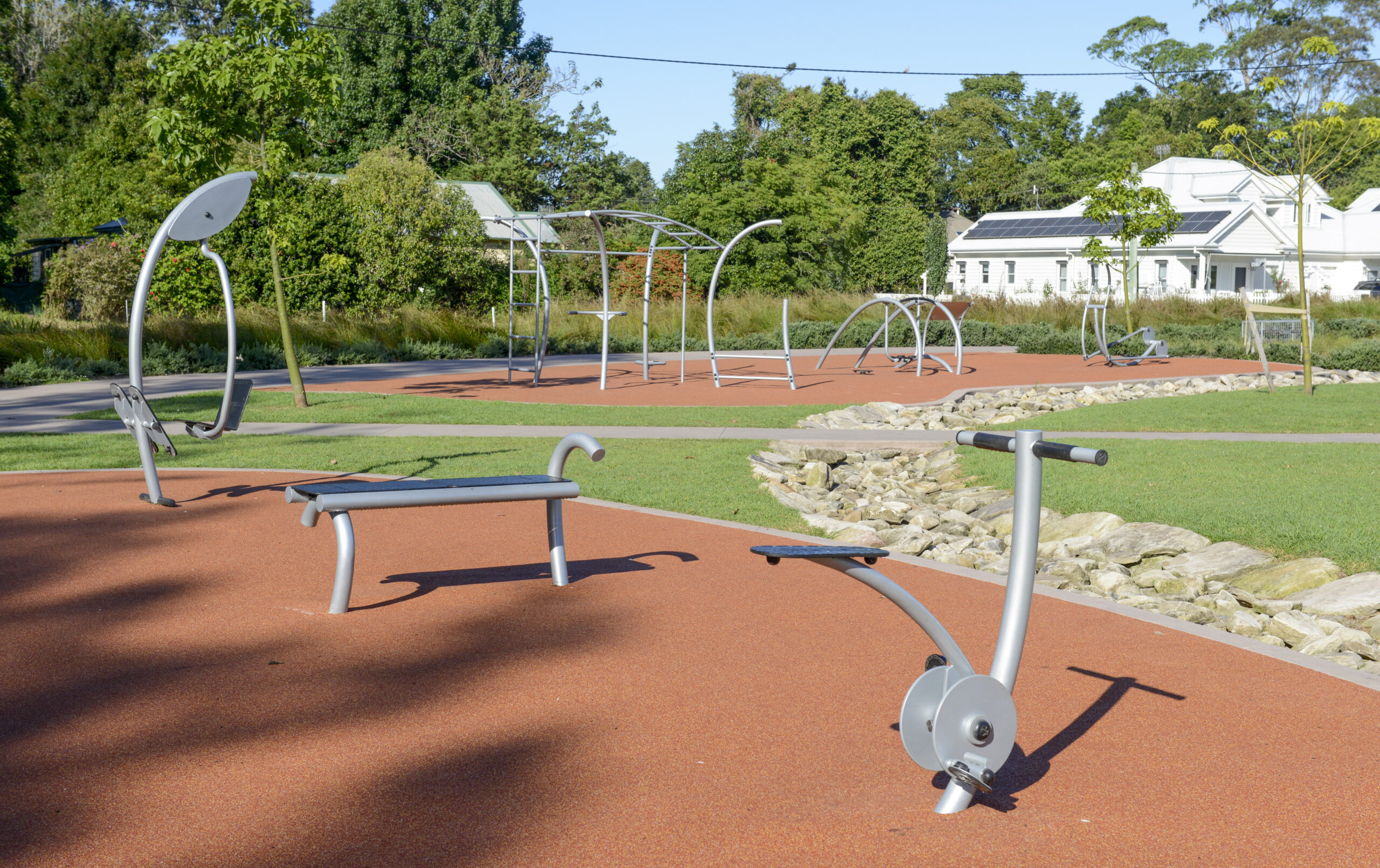 outdoor fitness park equipment